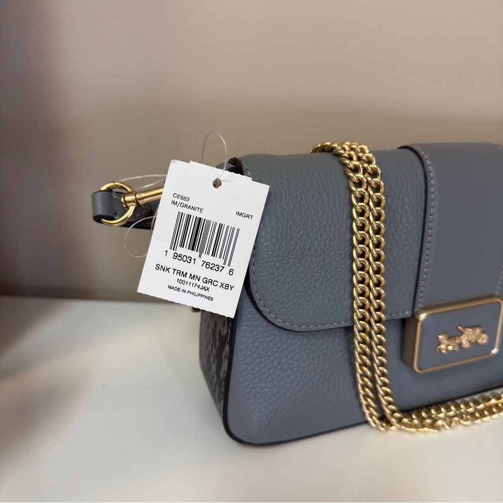 Coach CE683 SNK TRM MN GRC XBY - Picture 3 of 15